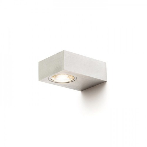 Nástěnná - RED R12831 KORSO II nástěnná česaný hliník 230V LED 2x3W 120° IP54 3000K - RED - DESIGN RENDL - foto 1