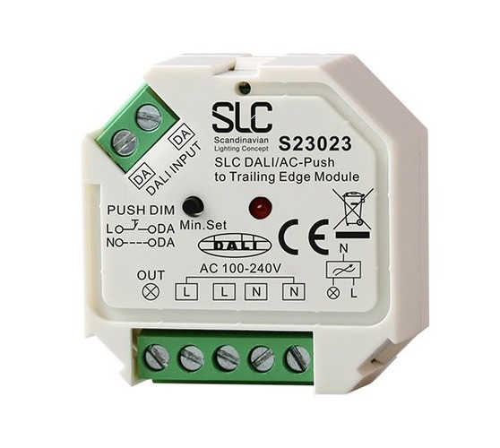 Stmívače - SLC S23023 SLC DALI/AC-Push to Trailing Edge Controller 1,5A - TLG - foto 1