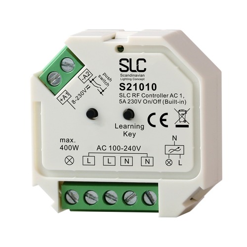 Stmívače - SLC S21010 SLC RF On/Off AC Controller 1x1,5A - TLG - foto 1