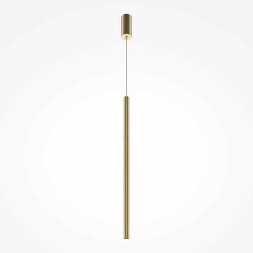 Subtilní - M MOD160PL-L6G4K1 Závěsné svítidlo Pro Extra 4000K 6W studená bílá zlatý hliník - MAYTONI - foto 1