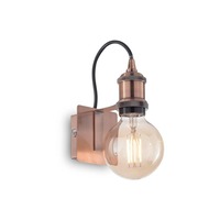 Dekorativní - ILUX 163338 Nástěnné svítidlo Ideal Lux Frida AP1 rame antico 163338 měděné - IDEALLUX