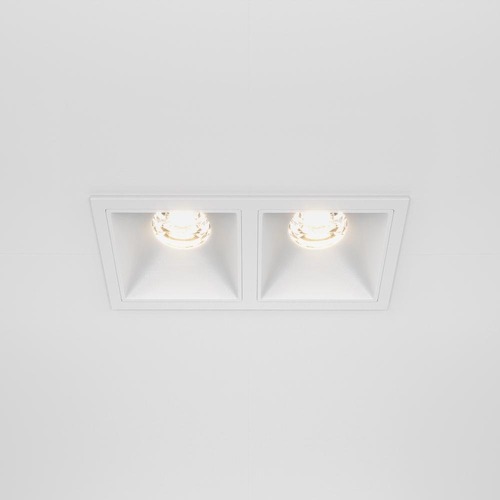 Hranatá - M DL043-02-10W3K-D-SQ-W Vestavné svítidlo  DL043-02-10W3K-D-SQ-W - MAYTONI - foto 1