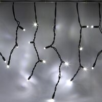 Venkovní krápníky - DLED ILNX1305 DecoLED LED světelné krápníky, 3x0,5m, ledově bílá, 114 diod, IP67 ILNX1305