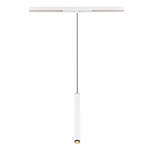 Lištové Magnetic SLV - LA 1008464 GRIP! S 48V závěsné svítidlo, délka závěsu 200cm, 2000-3000 K, 29°, DALI, Dim-to-Warm, bílá / černá - BIG WHITE (SLV) - foto 1