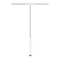 Lištové Magnetic SLV - LA 1008464 GRIP! S 48V závěsné svítidlo, délka závěsu 200cm, 2000-3000 K, 29°, DALI, Dim-to-Warm, bílá / černá - BIG WHITE (SLV)