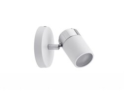 Bodová - P 66710 Spotové svítidlo Zyli bílá/chrom max.1x10W GU10 IP44 - PAULMANN