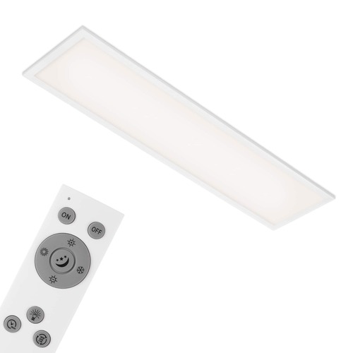 Hranatá - BRILO 7167-016 CCT svítidlo LED panel, 100 cm, 2200 lm, 24 W, bílé - BRILO - foto 1