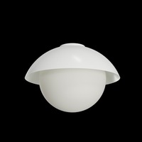 Kruhová - OS LUK60512 LUKIDA 3 stropní/nástěnné skleněné svítidlo bílá IP65 4000 K 27W LED - OSMONT