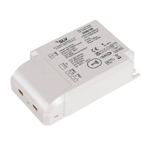 Stabilizovaný proud - LA 1006196 LED driver 40 W 700 mA DALI stmívatelný s RF rozhraním LED driver bílý DALI - BIG WHITE (SLV) - foto 1