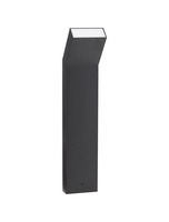 Sloupková - NV 9020929 Venkovní sloupkové svítidlo BRIGITTA černý hliník a akrylový difuzor proti oslnění LED 6W 3000K 100-240V IP65 - NOVA LUCE