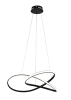 LED přívěšek - Závěsná LED lampa 30W Sand Black