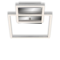 Hranatá - BRI 3118018 LED rám 35,8 cm 12W 1300lm chrom (starý kód: BRI 3118-018) - BRILONER