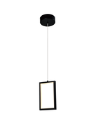 LED přívěšek - Závěsná LED lampa 4W Sand Black