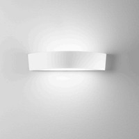 Nástěnná - FAN I-TUCSON-AP BCO Venkovní nástěnné svítidlo TUCSON bílá, 2xE14, IP44, 36 x 9,6 x 7,5 cm - FANEUROPE