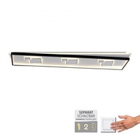 Hranatá - PN 6391-16 MAILAK LED stropní svítidlo hranaté černá/bílá, přepínatelné teple bílé světlo 3000K - PAUL NEUHAUS
