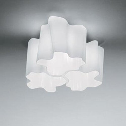 Dekorativní - AR 0645020A Stropní svítidlo Logico MICRO 3x120° sklo 3x60W E14 - ARTEMIDE - foto 1
