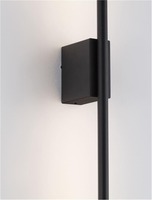 Nepřímé osvětlení - NV 9081100 Nástěnné svítidlo ADEN LED 15W 3000K hliník černá - NOVA LUCE