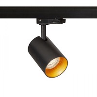 Svítidla - RED R13500 CONNOR pro tříokr. lištu černá/zlatá 230V LED GU10 10W - RED - DESIGN RENDL