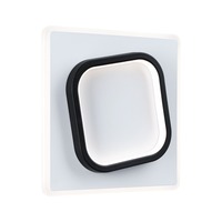 Dekorativní - P 71164 LED nástěnné svítidlo 2Form 4000K / 230V 13W / 9W bílá/černá - PAULMANN