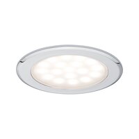 Zapuštěná - P 99920 LED nábytkové vestavné svítidlo kruhové 2ks sada 2x2,5W chrom - PAULMANN