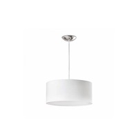 Válec - FARO 68283 SEVEN 400 závěsné svítidlo, bílá, pr.40 - FARO