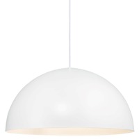 Polokoule - NOR 48573001 Závěsné svítidlo Ellen 40 40W E27 bílá - NORDLUX