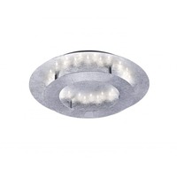 Kruhová - PN 9620-21 NEVIS LED stropní svítidlo, imitace plátkového stříbra, nepřímé 3000K - PAUL NEUHAUS