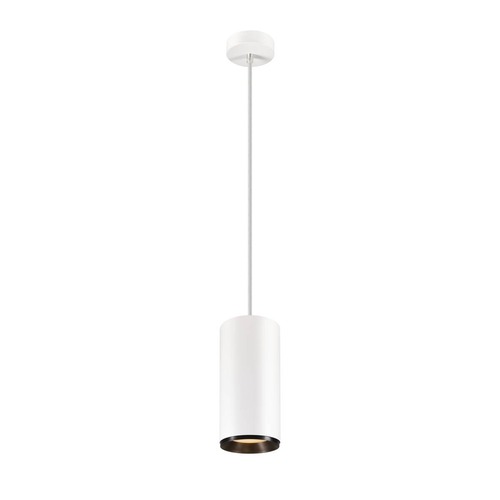 Subtilní - LA 1005708 NUMINOS® XL PHASE závěsné svítidlo bílé/černé 36 W 2700 K 24° - BIG WHITE (SLV) - foto 1