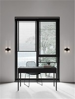 Dekorativní - NV 9006055 Nástěnné svítidlo CENTURY matná černá a čiré a matné sklo 4xG9 - NOVA LUCE