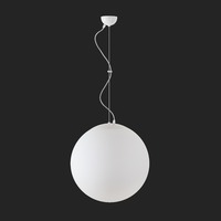 Nouzové osvětlení - OS ADR60792 ADRIA L4 závěsné skleněné svítidlo bílá IP40 4000 K 41W LED nouzové kombinované 3 h (původní kód OS 60792) - OSMONT