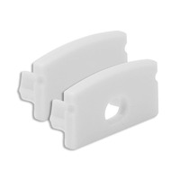 Krytky pro Al profily - SLC S43301W Koncovka pro profil Pro A1 bílá 2x - TLG