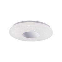 Kruhová - LD 14822-17 LAVINIA LED stropní svítidlo, chrom, moderní design, průměr 60cm 3000K - LEUCHTEN DIREKT / JUST LIGHT