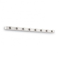 Nad obrazy/zrcadla - ILUX 159522 Nástěnné svítidlo Ideal Lux Prive' AP8 bianco 159522 bílé 80,5cm - IDEALLUX