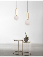 Koule - NV 9191201 Závěsné svítidlo GRUS mosazný kov opálové sklo E27 1x12W 230V IP20 bez žárovky - NOVA LUCE