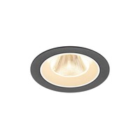 Kruhová - LA 1009596 NUMINOS® M Stropní vestavné svítidlo, 2700 K, 20°, IP20, kulaté, černé / bílé - BIG WHITE (SLV)