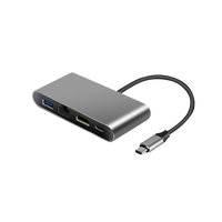 Mobilní a počítačové příslušenství - 4 v 1 Type-C HUB