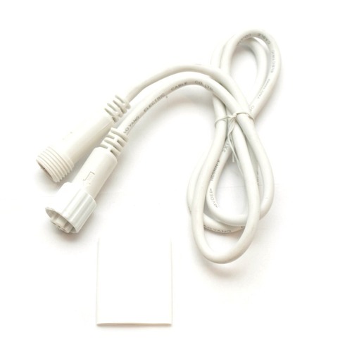Příslušenství - DLED EFX01 DECOLED Prodlužovací kabel, bílý, 1 m, IP67 - foto 1