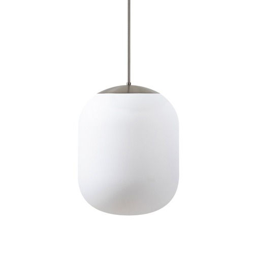 Koule - OS TAN62334 TANIA P2 HP závěsné skleněné svítidlo kartáčovaná nerez / bílá IP40 3000 K 59W LED - OSMONT - foto 1