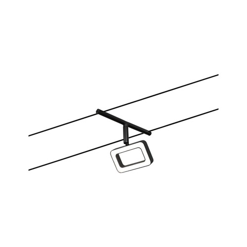 Svítidla - P 94486 LED lankový systém Frame spot 4,8W 3000K 12V černá mat/chrom - PAULMANN - foto 1