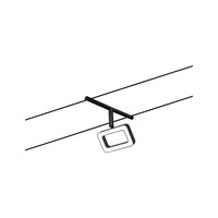 Svítidla - P 94486 LED lankový systém Frame spot 4,8W 3000K 12V černá mat/chrom - PAULMANN