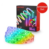 Dekorační - BRI 8023252 Prodlužovací sada RGBW pro nástěnný panel – 260cm RGB LED pásek - BRILONER