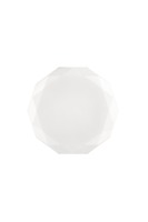 Plafoniéry - FAN I-SINOPE-PL50 Stropní svítidlo Sinope (bílé PMMA) 40 W, 5290 lm, CCT 3000/4000/6500 K, 51 x 12 cm - FANEUROPE