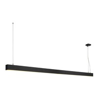 Podélná - LA 1001406 GLENOS profilové závěsné svítidlo, LED, 3000K, černá, 2 m, 85W - BIG WHITE (SLV)