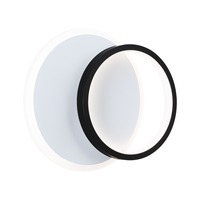 Dekorativní - P 71166 LED nástěnné svítidlo 2Form 4000K / 230V 7W / 5,5W bílá/černá - PAULMANN