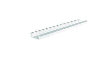 Al profily k zapuštění - IMPR 975045 ET-01-12 plochý T-profil pro 12 - 13,3 mm LED pásek matná bílá - LIGHT IMPRESSIONS