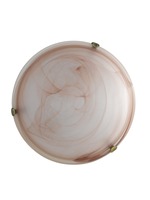 Plafoniéry - FAN 32/29401 Stropní svítidlo DUNA TABACCO 2xE27 40x11 cm - FANEUROPE
