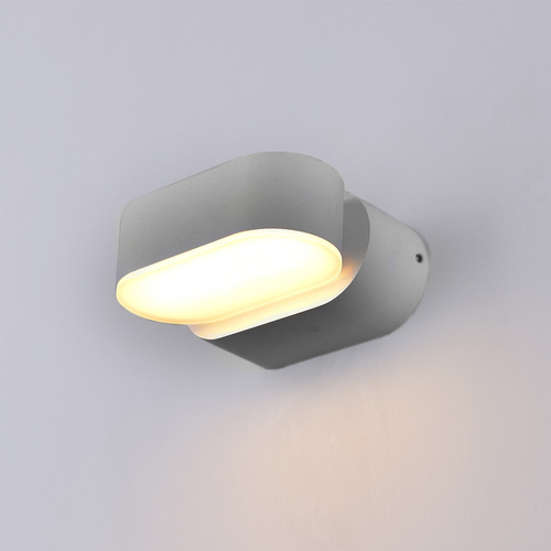 LED nástěnné svítidla - LED nástěnné svítidlo Epistar 6W Gray Body Rotatable - foto 1