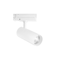 Lišty a příslušenství EUTRAC - FAN LED-JET-W-30DA Třífázový lištový LED reflektor JET 30DA bílá, 30 W, 3000-4000 K, 70 x 170 mm DALI - FANEUROPE