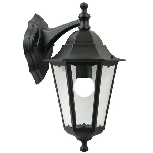 Nástěnná - NOR 74381003 Venkovní nástěnné svítidlo Cardiff 1x60W E27 černá čirá - NORDLUX - foto 1