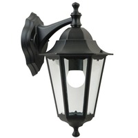 Nástěnná - NOR 74381003 Venkovní nástěnné svítidlo Cardiff 1x60W E27 černá čirá - NORDLUX